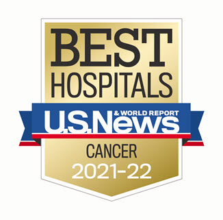 US News Best Hospitals - Cancer 2021-22 badge - UCHealth University of Colorado Hospital