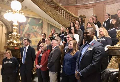 UCHealth staff at the Capitol