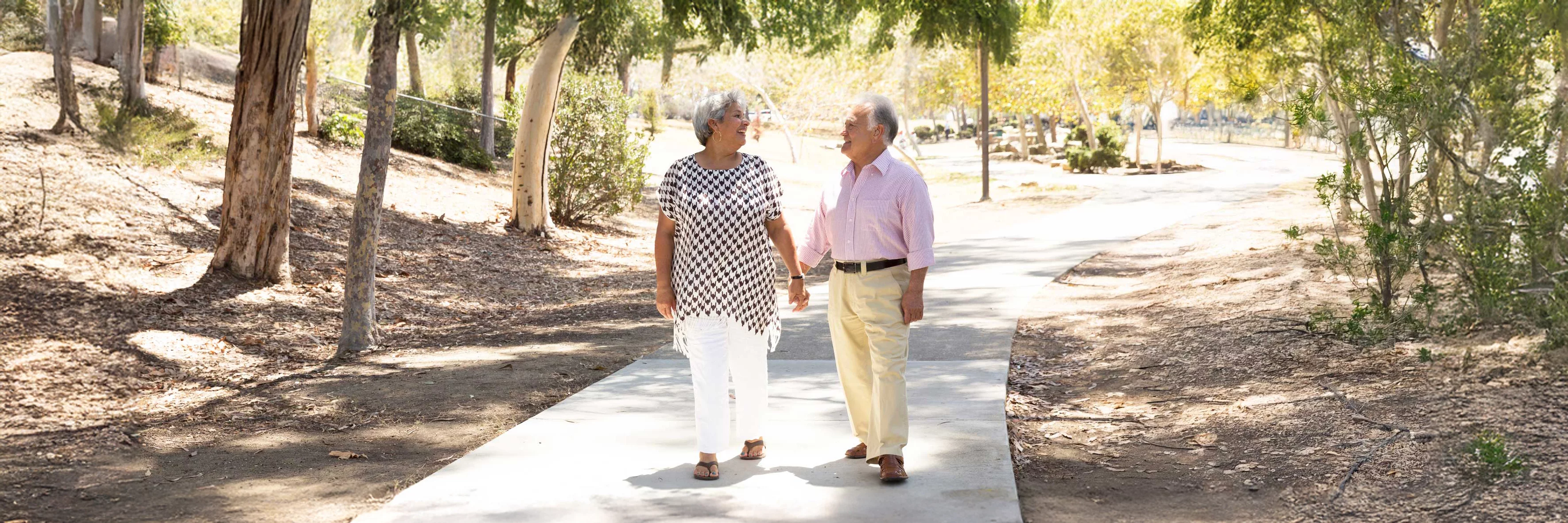 UCHealth Patient IQ Couple walking down path