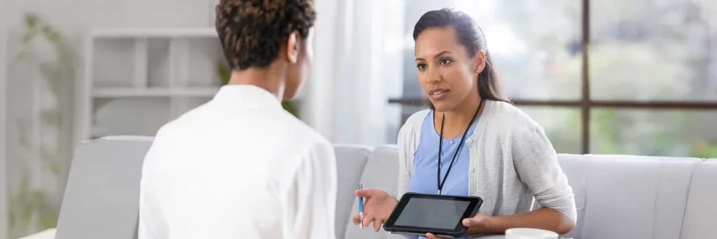 UCHealth medical interpreter with patient