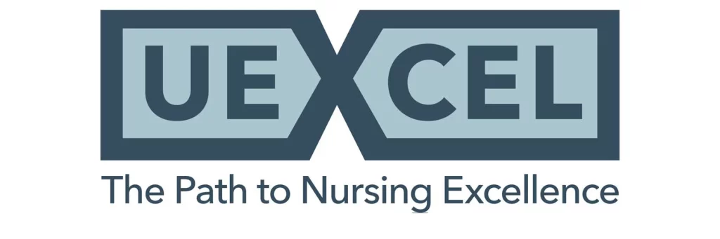 UCHealth Nextgen elevates nursing excellence at UCHealth. Uexcel logo.