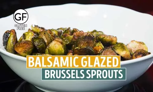 Natural Grocers Balsamic Glazed Brussels Sprouts