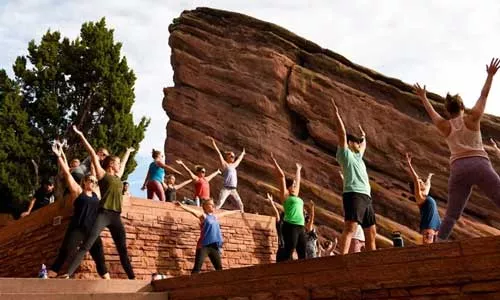 UCHealth Today - Outdoor yoga: Top spots from Red Rocks amphitheater to your park or county fair.