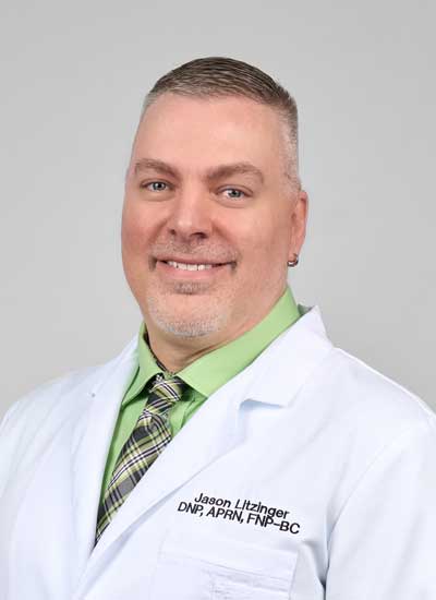 Photo of Jason Litzinger, DNP, APRN, FNP-BC