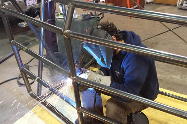 Welding truck