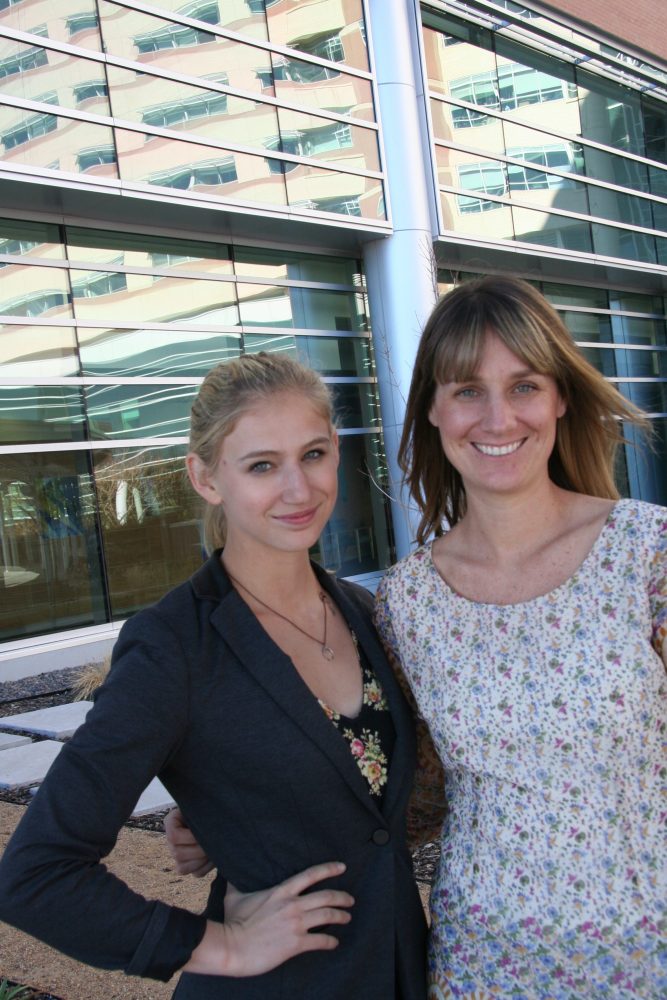 Sarah and Maggie