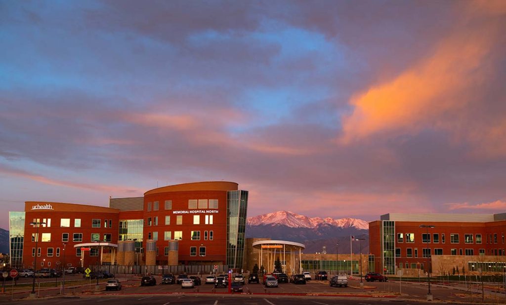 memorial hospital north at sunrise where Keith, combat veteran, triumphed in battle with COVID-19