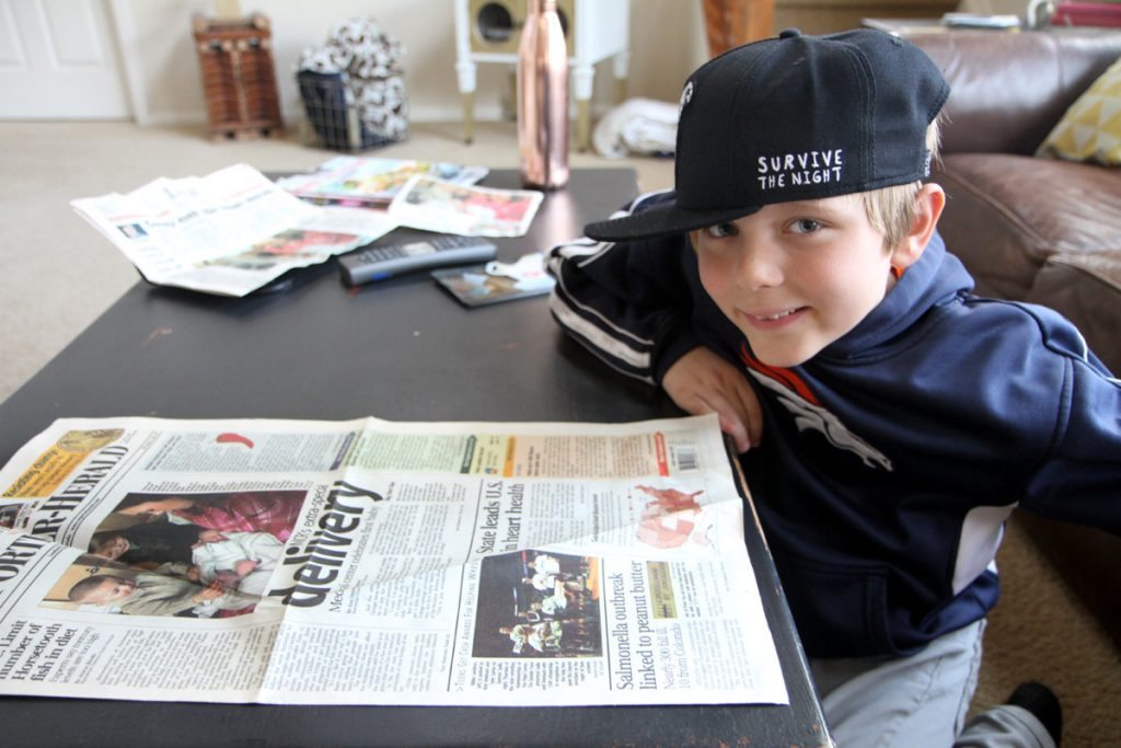 Rohen George looks at the newspaper article from February 2007