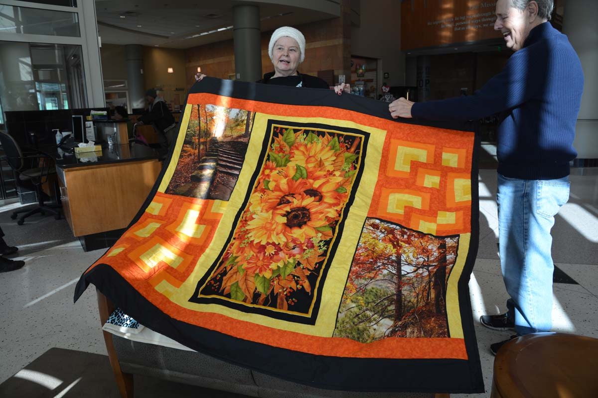 Quilt donations Handiwork for the hospitalized UCHealth Today