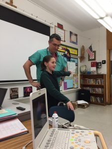 student introduces her heart doctor dad to her classmates
