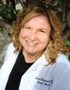 Dr. Jeanie Youngwerth, director of Palliative Care Service at UCHealth University of Colorado Hospital, is pictured.