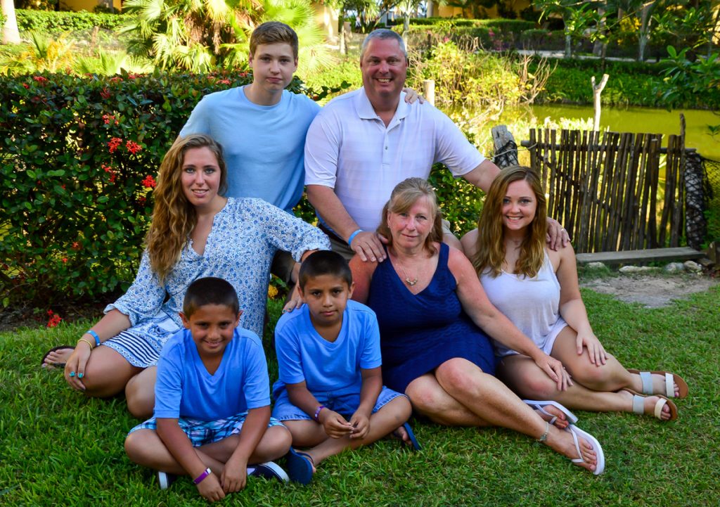 Jim and L.J. Strife both served in the military. After having three children, they became foster parents. This year, the Strifes celebrated the final adoption of their two youngest.
