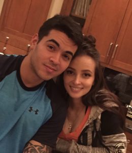 Danielle and her husband, Sean.