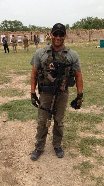 Jeff Bramstedt is shown during his service as a Navy SEAL.