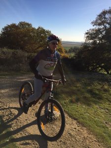 Macpherson on the Hadleigh Park course last November.