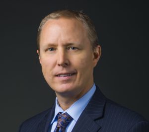 Head shot showing Dan Rieber, chief financial officer for UCHealth