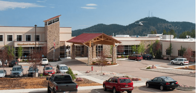 Photo shows Pikes Peak Regional Hospital
