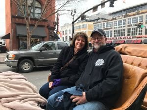 Stephanie and Jesse Adams.