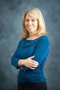 This is a photo of Dr. Christine Bliven, a breast radiologist at UCHealth Gloria Gossard Breast Care Center in Steamboat Springs.