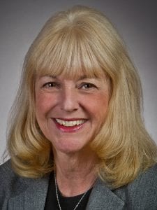Portrait photo of a chief nursing officer.