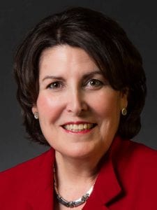 Portrait photo of a chief nursing officer.