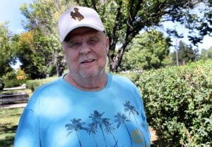 ray smith standing outside UCHealth Harmony Campus where he took a class to prevent type 2 diabetes.