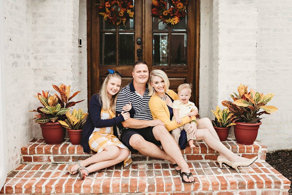 Despite heart problems, the Hartmans are doing well. C.J. and Mika Hartman flanked by daughter Henley, 11, and Hudson in August 2018. (Son Hayden, 21, was off at college).