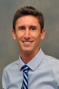 Dr. Tyson Oberndorfer of the UCHealth Seniors Clinic serves as geriatrician for the Fall Prevention Clinic.