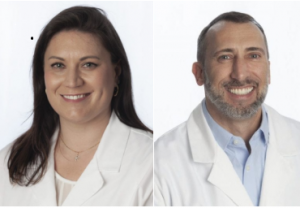Image of dr. christina goldstein and dr. christopher gallus