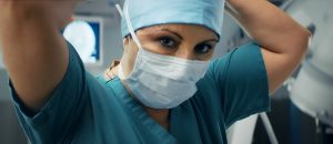 Dr. Evalina Burger is working more now that medically necessary surgeries have resumed.