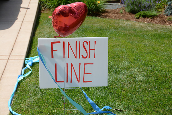 COVID and ECMO - Barbara drove across the finish line when she returned home.