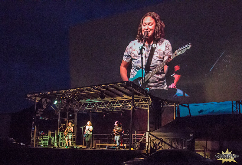live music played at a drive-in theater in Colorado.
