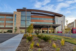 Photo of hospital building