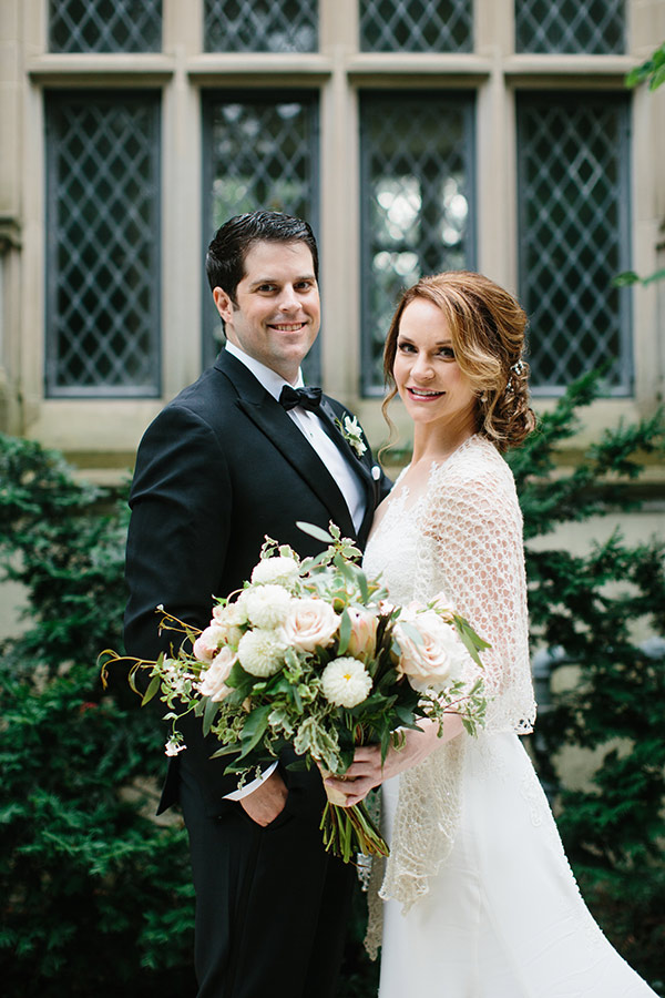 Plastic surgery expert Cherry Creek - Dr. Rebekah Zaluzec on her wedding day with her husband, Ben Metcalfe