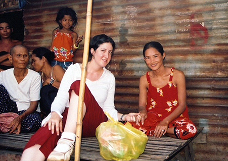 new medical center Cherry Creek - Dr. Seligman visits a home in Cambodia