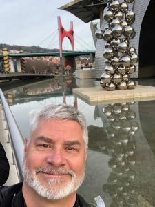 Andrews on a trip.