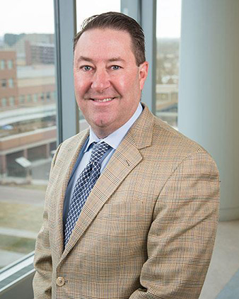 Dr. John Messenger is managing Andrews’ heart care after a successful procedure to implant a stent in his left anterior descending coronary artery. Photo by UCHealth.
