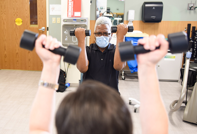 Clarence Troutman is a COVID-19 'long-hauler' who has gotten help through a special clinic.