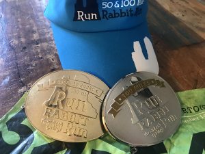 This is a photo of race medals.