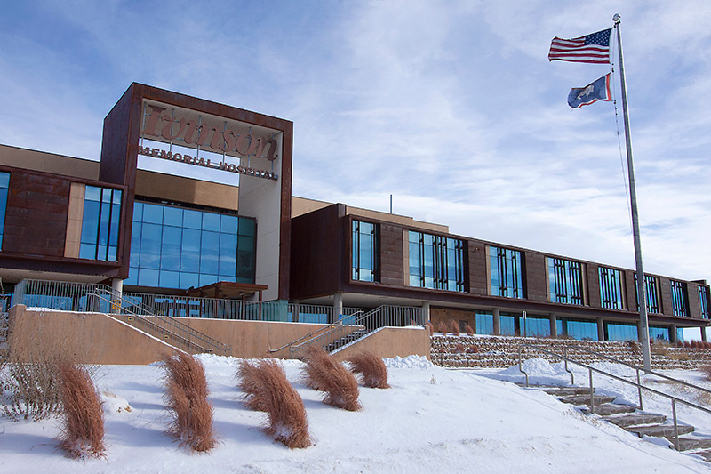 Ivinson Memorial Hospital in Laramie, where Harold's untreated atrial fibrillation was first identified.