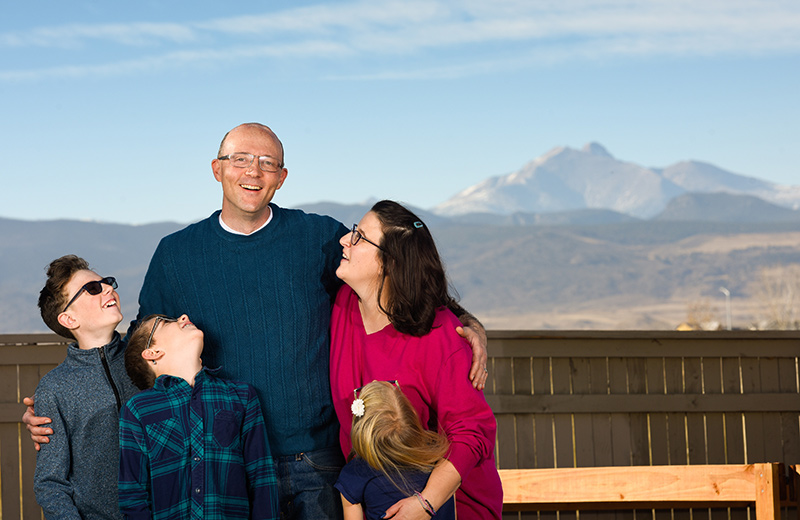 DBS for Parkinson's can be a big help. DBS is not a cure for Parkinson's, but it has been a big help to Mike Whitt, who poses here with his wife and three kids at their home near Longmont.