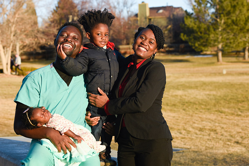 Vaccines and Black people. Kweku and Cynthia Hazel with their 2-year-old son and their infant daughter, who was born in October.