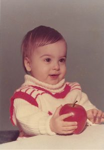 Brian Rodgers as a toddler.