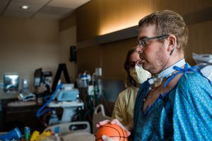 Bryan was Colorado's first COVID-19 patient to receive a double lung transplant.