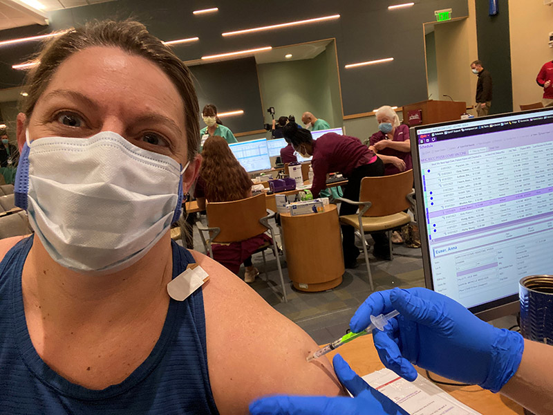 Should pregnant women get COVID-19 vaccines? Dr. Anna Euser's answer is "yes." Euser is a maternal-fetal medicine expert and was pregnant during the pandemic. She got her vaccine the first day she could.