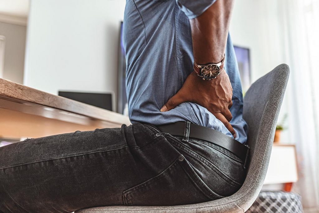 Chronic low back pain that can’t be treated with surgery is a common problem. Courtesy Getty Images.