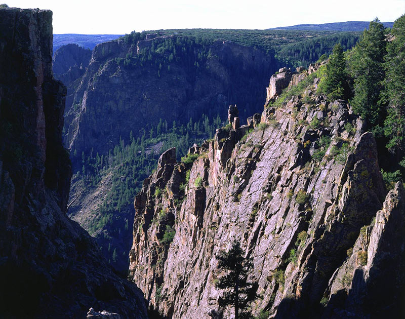 Black Canyon of the Gunnison is a great place to visit on free days at national parks in Colorado.