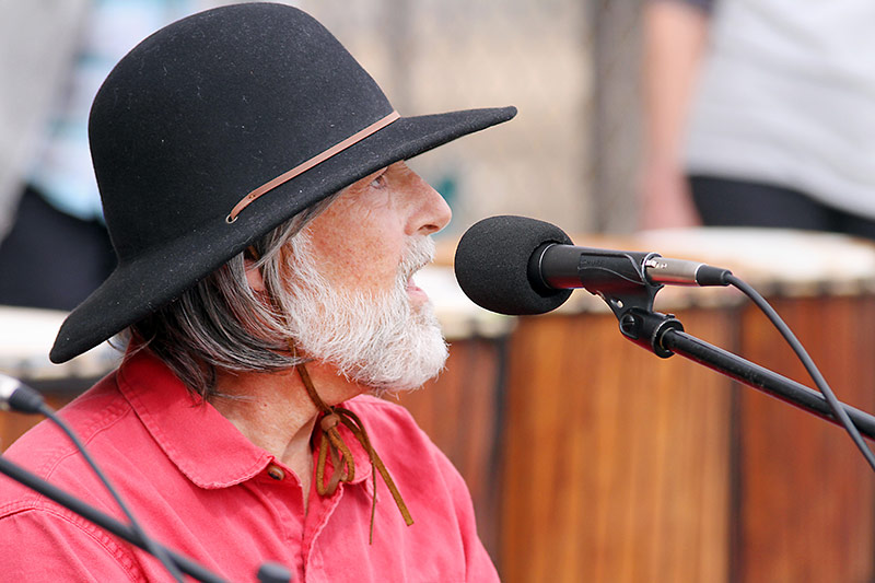 Steve Deplato, a bariatric success story, sings in his community band in Longmont. Photo by Joel Blocker, for UCHealth.