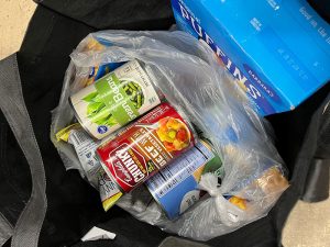 Food items to be delivered to people experiencing food insecurity