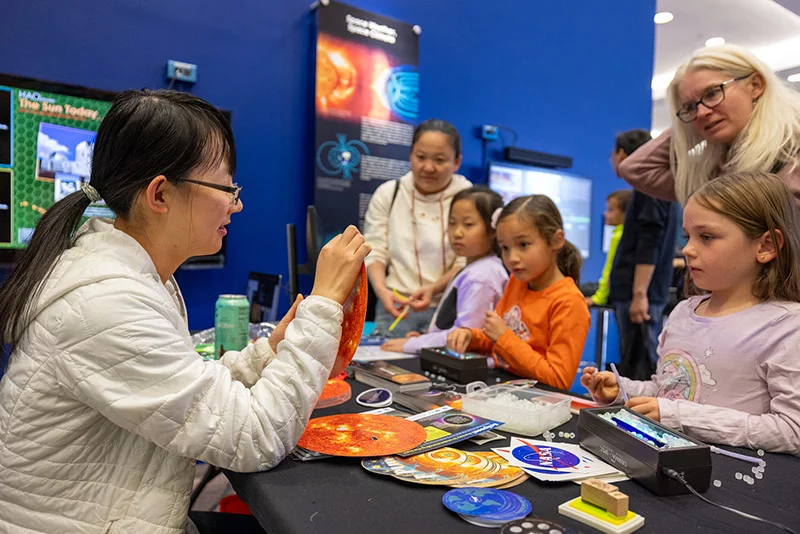 The U.S. National Science Foundation national Center for Atmospheric Reserach Mesa Lab is in Boulder and offers hands-on educational opportunities year round. Photo courtesy of the NSF NCAR.